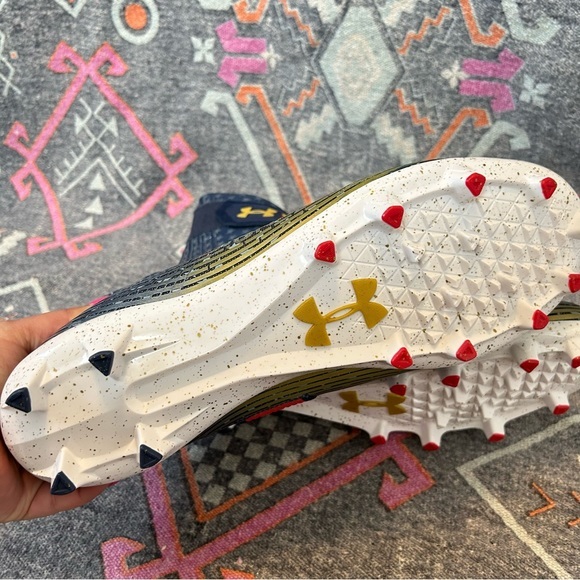 Under Armour Highlight MC TX LE Football Cleats American Flag Print Men's 12 - Picture 9 of 9